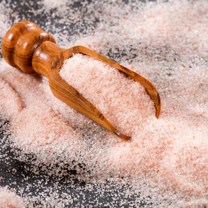 Sel rose de l'Himalaya certifié alimentaire, naturel, à grains moyens, brut, en vrac, emballé en sachet, boîte ou bouteille, comestible - Product Image 2