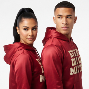 Custom Shiny <b>Polyester</b> Chenille Embroidery Hoodie Unisex Sports Pullover Training Hoodies <b>100</b>% <b>Polyester</b> Sportswear Hoodie Top - Product Image 3
