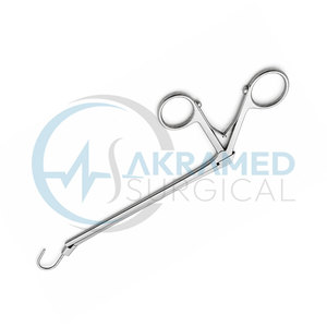 Pince à ligature vaginale Miya Hook en acier inoxydable, instrument chirurgical gynécologique certifié CE, réutilisable - Product Image 3
