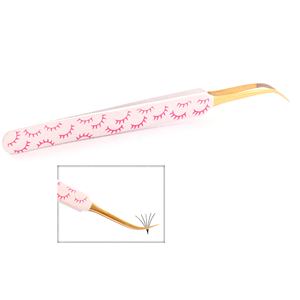 ขนตาต่อขนตาแหนบพิมพ์ลายเครื่องมืออเนกประสงค์เหมาะสำหรับการถอดและใช้ขนตาโลโก้แบบกำหนดเอง - Product Image 2