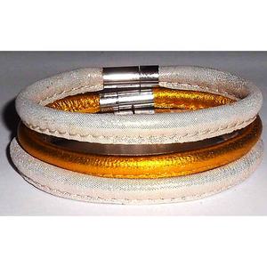 Pulsera de cuero de vaca multicolor de moda Tamaños personalizables 4mm 8mm 12mm Hallazgos y componentes de joyería de moda - Product Image 3