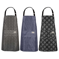 Tablier unisexe multi-poches personnalisable pour la cuisine, l'artisanat et la préparation culinaire, tablier facile à porter avec tissu doux et design fonctionnel