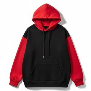 Sweat-shirts et pulls à capuche en molleton de coton imprimés pour hommes, grande taille, coupe oversize avec poche et doublure, collection Sorority - Product Image 1