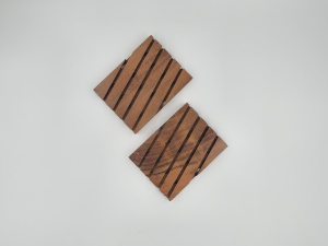 Porte-savon rectangulaire en bois d'acacia fait main |   Porte-savon écologique, durable, antidérapant et auto-drainant |   Salle de bain en bois naturel - Product Image 6