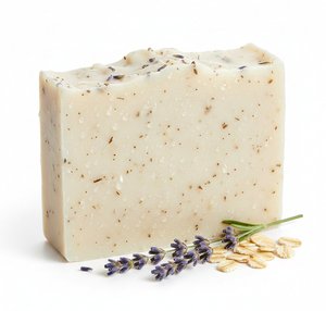 Jabón Blanqueador Herbal de Avena y Lavanda para Piel Seca |   Barra de Limpieza Natural Hecha a Mano |   Suministro al por Mayor de Marca Privada OEM ODM - Product Image 2