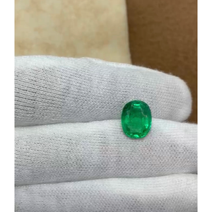 Zambia Emerald <b>Cushion</b> Cut Green Faceted Loose Gemstone for Jewelry Making Bulk Supply - Product Image 1