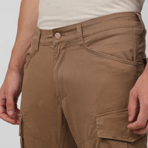 Pantalon cargo décontracté en coton pour homme, nouvelle collection, séchage rapide, coupe ample, taille élastique, devant plat, style tendance, design long - Product Image 6