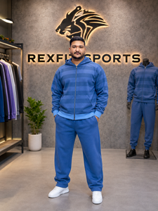 Conjunto de Sudadera con Capucha y Pantalones de Chándal de Forro Polar para Hombre, de Algodón Pesado, con Cremallera Completa, Estilo Urbano, para Venta al por Mayor y Fabricación - Product Image 1