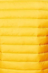 Men's <b>Yellow</b> Quilted <b>Puffer</b> Vest Stand Collar Zipper Closure Windproof Casual Outerwear Autumn Wear - Product Image 5