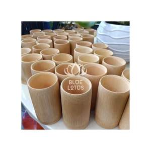 Taza de Bambú 2026 para Niños, para Leche y Agua, 100% Madera Natural, Pura, Limpia, Segura, Libre de Químicos, Kit de Bebidas - Product Image 1