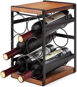 Porte-bouteille à vin en fer artistique pour la décoration de table et cadeau pour les amateurs de vin - Product Image 4