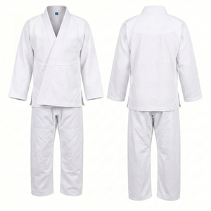 ชุดยิวยิตสู BJJ ผ้าฝ้ายน้ำหนักเบา ทอลายเพิร์ลวีฟ ออกแบบได้ตามสั่ง ระบายอากาศได้ดี ทนทาน เหมาะสำหรับการฝึกซ้อม สำหรับผู้ชายและผู้หญิง - Product Image 1