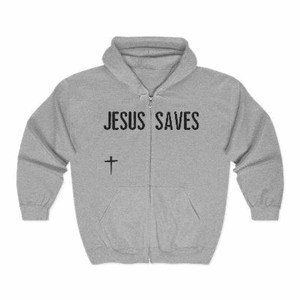 Sweat à capuche Jesus Loves Me pour hommes, femmes et jeunes, col rond, broderie en chenille, thème universitaire chrétien - Product Image 6