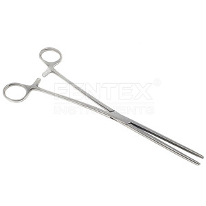 Pince hémostatique robuste en acier inoxydable avec mécanisme de verrouillage à cliquet pour procédures médicales - Product Image 5