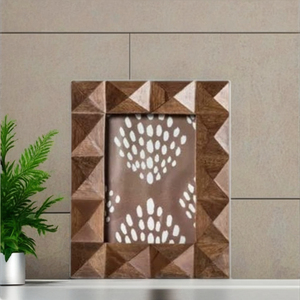 Rustic Mango Wood Eco-Friendly Picture <b>Frame</b> for Tabletop or <b>Wall</b> Display Home Office Bedroom Decoration From India - Product Image 1