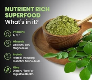 Poudre de Moringa indienne |   Poudre de feuilles naturelle biologique pour la vente en gros, l'approvisionnement en vrac, les marques privées et le commerce international - Product Image 4