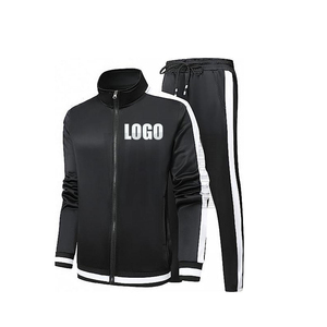 Conjunto Deportivo para Hombre, Sudadera con Capucha, Pantalones Deportivos, Ropa Deportiva con Logotipo Personalizado, Ropa Deportiva para Entrenamiento Atlético y Fitness - Product Image 1