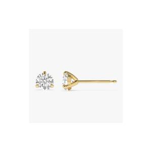 Boucles d'oreilles clous en diamant de laboratoire en gros, monture Martini en or 14K, pureté E F VS, 0,50 à 1,50 CTW - Product Image 4