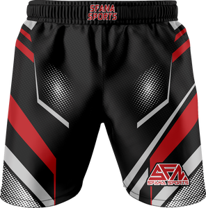 Shorts de combat personnalisés pour hommes avec tissu anti-transpiration pour les séances d'entraînement MMA, BJJ et fitness - Product Image 5
