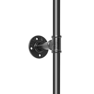 Corrimano per Scale in Tubo d'Acciaio al Carbonio da 8 Piedi, Capacità di Carico 440 LBS, Corrimano Industriale per Esterni in Ferro Battuto - Product Image 4