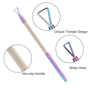 Pousse-cuticules double face en acier inoxydable personnalisable – Outils de manucure et pédicure - Product Image 4