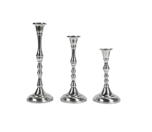 Candelabro de aluminio brillante, diseño decorativo, el más vendido, para la decoración de mesas festivas y el estilo del hogar. - Product Image 1