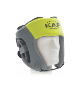 Protège-tête d'entraînement de combat ultime avec sangle croisée réglable, visibilité complète, conception rembourrée pour la sécurité, équipement de compétition - Product Image 2