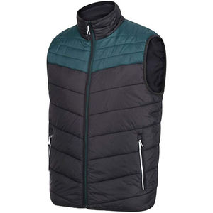 Chalecos Acolchados de Alta Calidad para Hombre, Relleno de Algodón, Diseño Personalizado, Cuello Alto, Chaleco Acolchado Delgado sin Mangas para Hombre, 2026 - Product Image 3