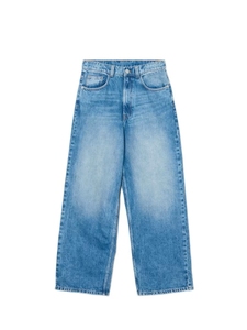 กางเกงยีนส์ทรงแบ็กกี้คุณภาพสูงสำหรับผู้ชาย ผ้าฝ้ายระบายอากาศดี สวมใส่สบาย แฟชั่นลำลองสำหรับผู้ชาย รับสกรีนโลโก้ - Product Image 3