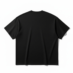 เสื้อยืดโอเวอร์ไซส์สไตล์ดีไซเนอร์ ประดับคริสตัลโลโก้หรูหรา แฟชั่นสตรีทสุดฮิต ผ้าเจอร์ซีย์เนื้อหนา เสื้อยืดโอเวอร์ไซส์แบบเรียบ - Product Image 3