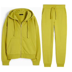Conjunto Deportivo de 2 Piezas, Pantalones Jogger Ajustados y Sudadera con Capucha, Bordado 3D, Estilo Urbano, Varios Colores - Product Image 1