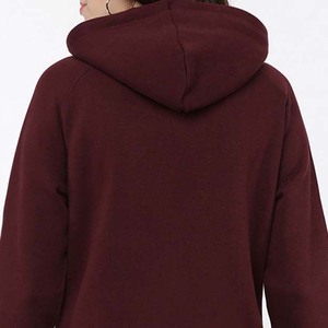 Nouveau sweat à capuche zippé personnalisé imprimé et teint pour femme, style vintage, coupe oversize, en coton, décontracté, hiver, respirant, écologique - Product Image 6