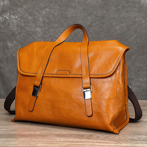 Professional <b>Leather</b> <b>Backpack</b> With Dedicated Laptop Section Spacious Capacity And Practical Storage For Daily Activities - Product Image 6