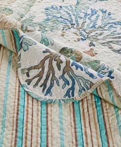 Atlantis Reversible Coastal 5 Piece Edredón Set | Groenlandia Moda Hogar - Product Image 4