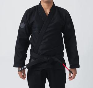 ชุดยิมโนะ BJJ น้ำหนัก 460 กรัม ผ้าฝ้าย 100% ยืดหยุ่น ระบายอากาศได้ดี น้ำหนักเบา โลโก้ด้านหน้า สำหรับทุกเพศ - Product Image 3