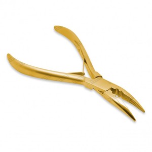 Obexa Flat Stainless Steel Multi-Function Hair <b>Extension</b> Pliers with <b>Micro</b> Bread Function Customized Color for Commercial Use - Product Image 6