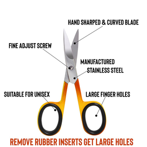 Stainless Steel Dead Skin Remover Eyebrow Cut <b>Edge</b> Cutter Professional Nail Cuticle Scissors Nipper Clipper Makeup Manicure <b>Tool</b> - Product Image 5