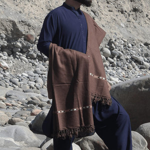 Men Elegant Premium Winter <b>Shawl</b> Soft Warm Fabric Comfortable Traditional <b>Wrap</b> Classic Stylish Fashion Wear - Product Image 4