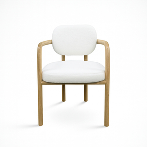 Chaise de salle à manger en bois fabriquée au Vietnam, vente directe d'usine, pour restaurant et salon - Product Image 1