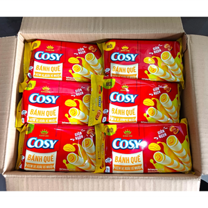 Rouleaux de gaufrettes de mangue fabriqués au Vietnam 117.6g 24 sacs vente en gros confortable goût sucré glucose caractéristique variété biscuits au sucre biscuits - Product Image 5