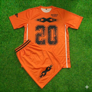 Custom Printed Athletic Set Men Sports T Shirt Shorts Training Gym <b>Performance</b> <b>Wear</b> Lightweight Breathable Sportswear Jersey - Product Image 5