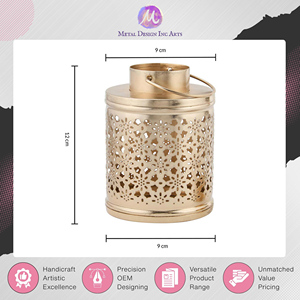 Oferta Exclusiva en Portavelas de Metal de Latón con Diseño Moderno y Excelente Calidad a un Precio Nominal para Pedidos al por Mayor - Product Image 6