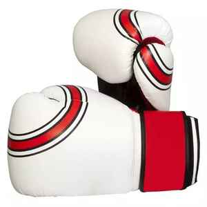 Los Mejores Guantes de Boxeo MMA de PU Impermeables con Logotipo Personalizado, Guantes de Entrenamiento Sanda con Cierre de Gancho y Bucle, Unisex, Servicio OEM, Fabricación en Pakistán - Product Image 2