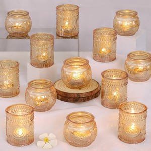 Jumbo Tea Light Tower Candles Wholesale | Wrap A Candle Stacked Wax Blocks - Product Image 3