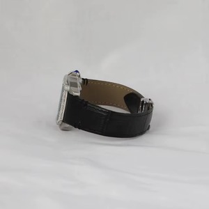 Cut D VVS1 Diamond Moissanite Mechanical <b>Watch</b> High Quality Sapphire Crystal Stainless Steel Ceramic <b>Case</b> Hip Hop Style Rubber - Product Image 3