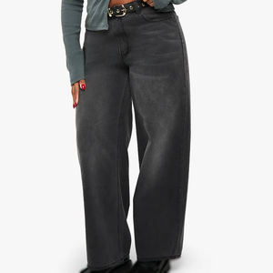 Jeans de Mezclilla Casuales para Mujer, Venta al Por Mayor, Bordado Personalizado, Adornos con Cuentas, Alta Calidad, Ecológicos, Proveedor Global de Moda, OEM - Product Image 1