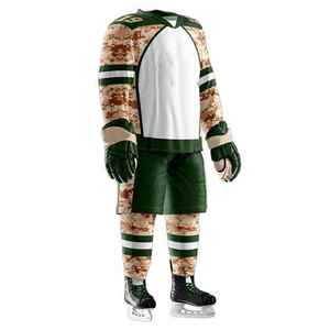 Qualité d'impression haute définition, vêtements d'équipe vibrants, polyester durable, impression par sublimation, uniforme de hockey sur glace - Product Image 1