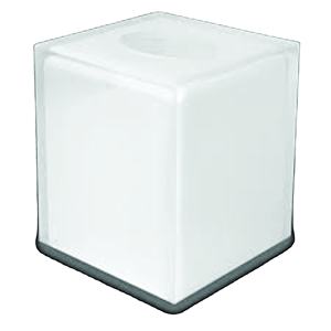 Caja de pañuelos acrílica transparente hecha a mano de lujo personalizada, servilletero moderno ecológico Color Natural Prisma Designs Best - Product Image 1