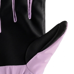Pink <b>Leopard</b> <b>Print</b> Ski <b>Gloves</b> Full Finger Thermal Insulated Winter Gear for Girls Downhill Skiing Hook And Loop Closure - Product Image 4