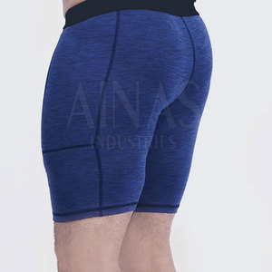 Quick Dry Breathable Lightweight Sports <b>Compression</b> <b>Shorts</b> for <b>Men</b> Elastic Waist Casual Four Way Stretch Fabric for Exercise - Product Image 3
